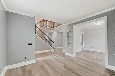 Crown Molding through out the home