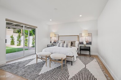 PRIMARY BDRM + EXIT TO BACKYARD