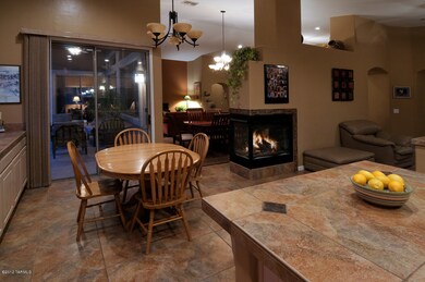 #6 Kitchen fireplace