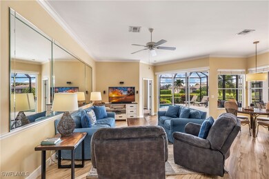 Living room with a wealth of natural light, light