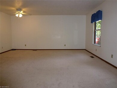 Living Room viewed from entry foyer.