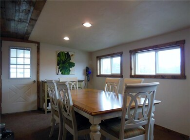 Beautiful Dining Room with tons of windows!!  Door