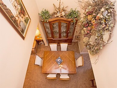 Wow! View of the Dining room from above! The Open 