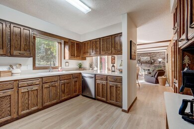 Gleaming, refinished hardwood floors that infuse warmth and character.