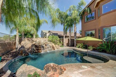 Water feature and slide!