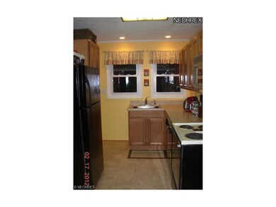 Updated kitchen cabinets, newer vinyl flooring, ap