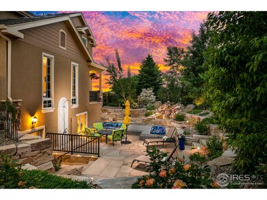 Private sunken Stone Patio