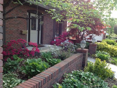 front courtyard