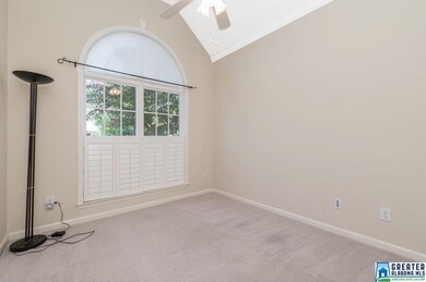 Located in the front of the home, the guest bedroo