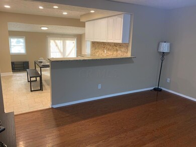 Formal Living Kitchen view