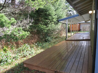 Covered Rear Deck