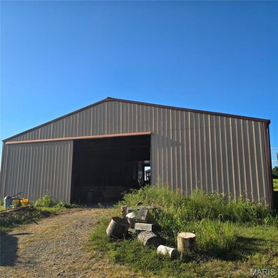 View of pole building