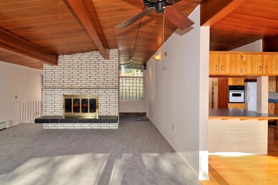 Brick Fireplace