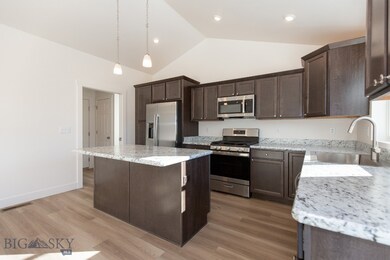 Kitchen with GE appliances (buyers choose fridge a
