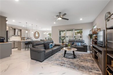 Living, Kitchen & Dining