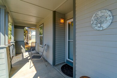 Screened Front Door