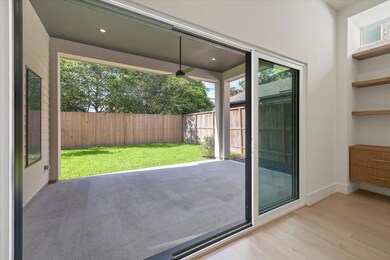 Sliding doors double the space and create seamless