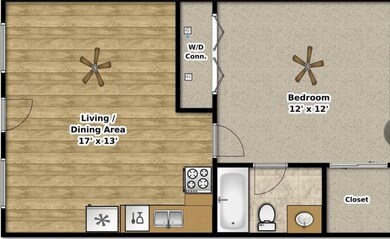 View of layout
