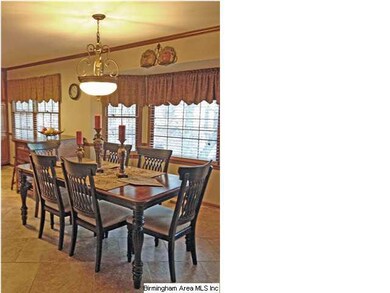Beautiful open floor plan formal dining.