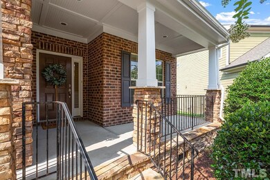Relax on the rocking chair front porch nestled und