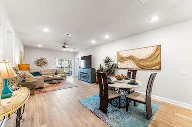Flexible layout perfect for dining or additional s