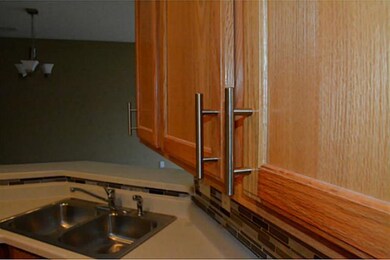 Exterior Front. brushed nickel hardware