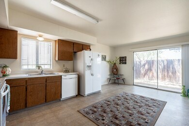 Enormous kitchen.
