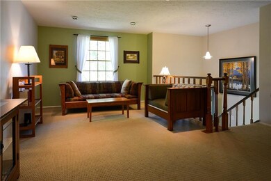 spacious living room