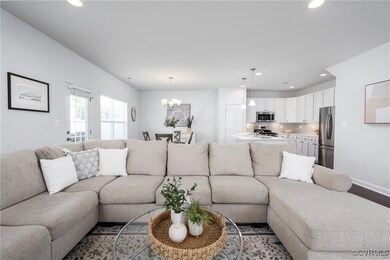 Spacious, Open Family Room