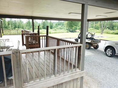 Covered deck and carport