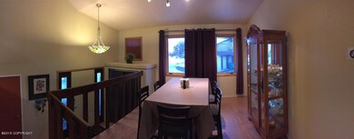 open concept dining/ entry