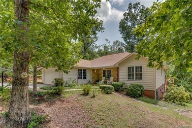 Nestled in the trees, living space all on one leve