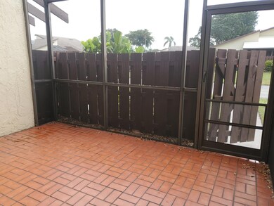 Front Door Entry- privacy fenced area