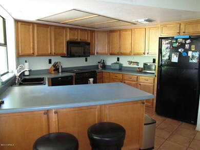 Kitchen with plenty of storage