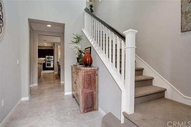 Two story ceiling in entry area with 16