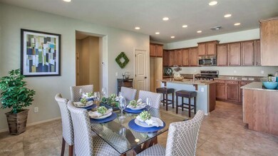 Dining area huge!