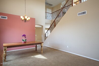 Stunning bannister to upstairs