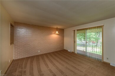 Upstairs living area of unit on the left.