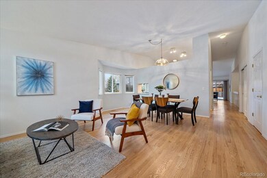 Living room, hardwood flooring