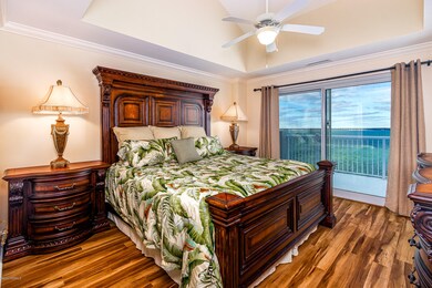 Master bedroom suite overlooking ICW