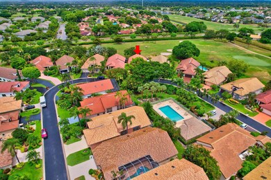 Golf views in back. wooded lot across the street,
