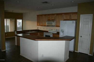 Kitchen with island.