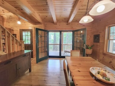 Dining to covered deck