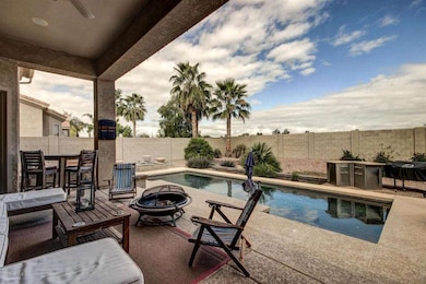 Backyard from patio