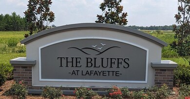 The Bluffs - entry sign