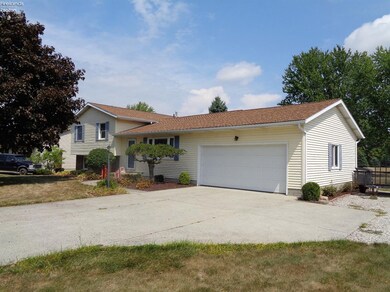 3 Bedrooms, 2 full baths, the 2 car attached garage was just painted inside.