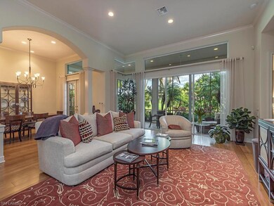 Formal Living and Dining with Golf View