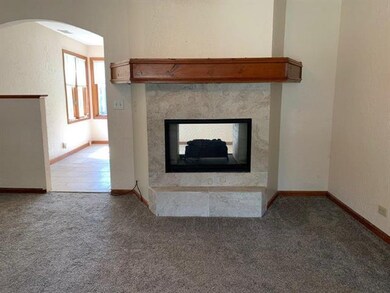See Thru Fireplace in Living Room