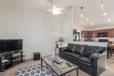 Living Room is Open to Kitchen!