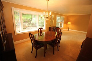 Beautiful Bay Window in Dining Room Overlooking Aw
